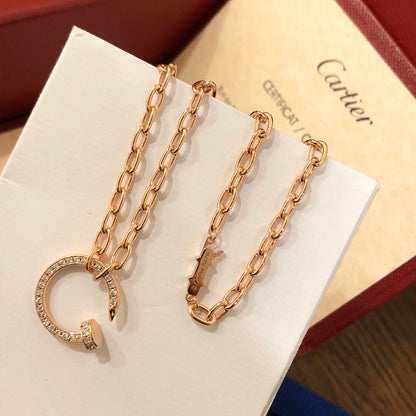 [Eterna Jewels]JUSTE NECKLACE FULL DIAMONDS