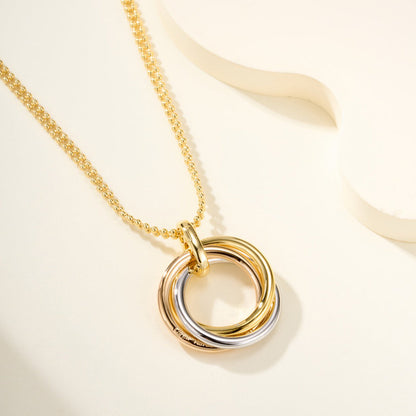 [Eterna Jewels]TRINITY LARGE NECKLACE