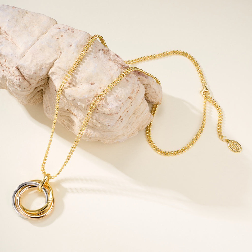 [Eterna Jewels]TRINITY LARGE NECKLACE