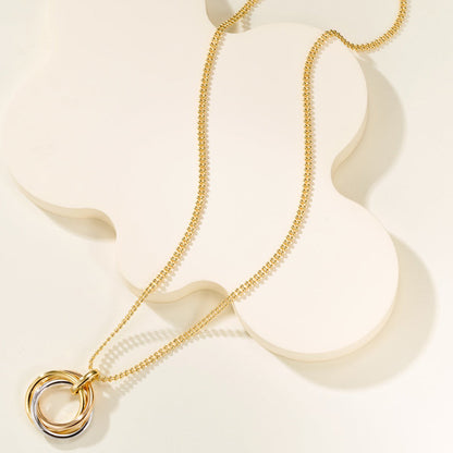 [Eterna Jewels]TRINITY LARGE NECKLACE