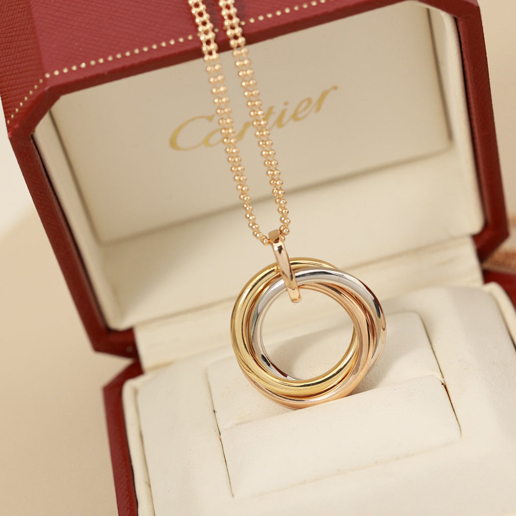 [Eterna Jewels]TRINITY LARGE NECKLACE