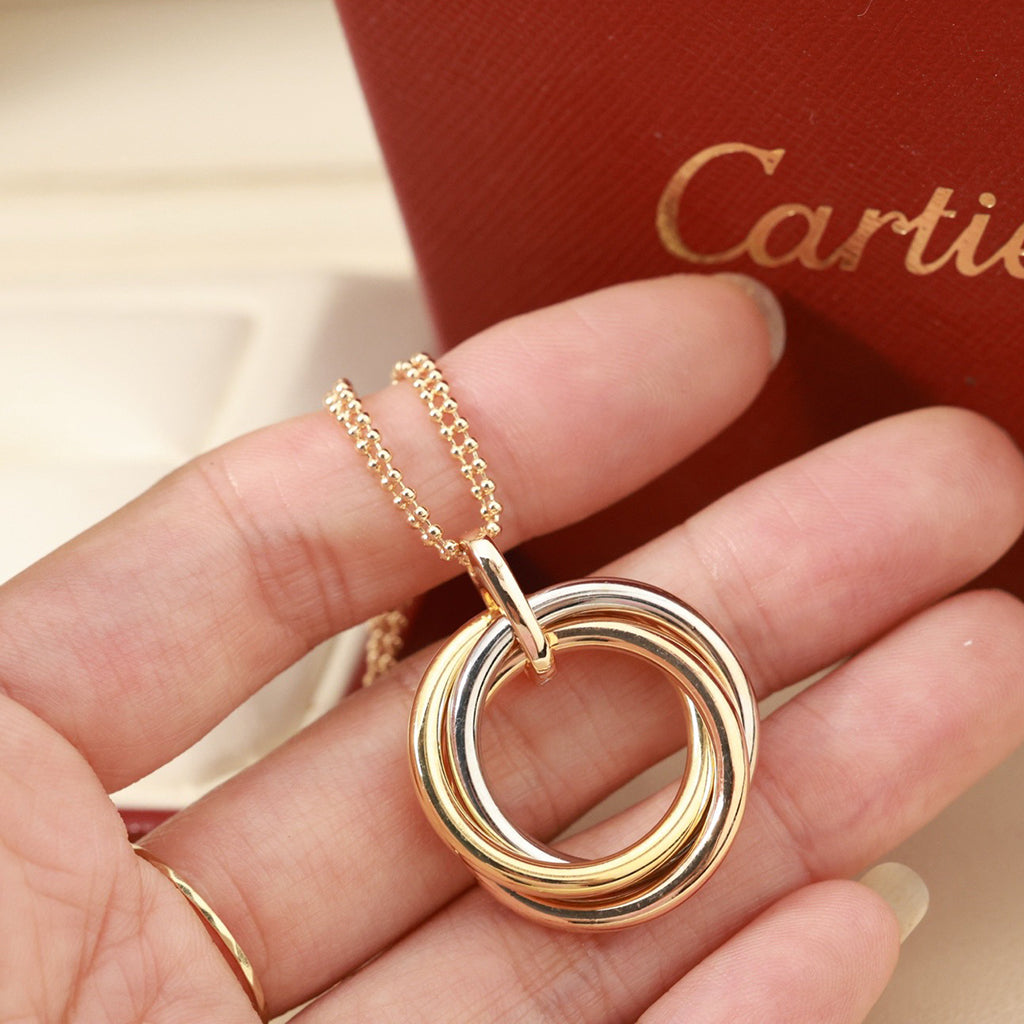 [Eterna Jewels]TRINITY LARGE NECKLACE