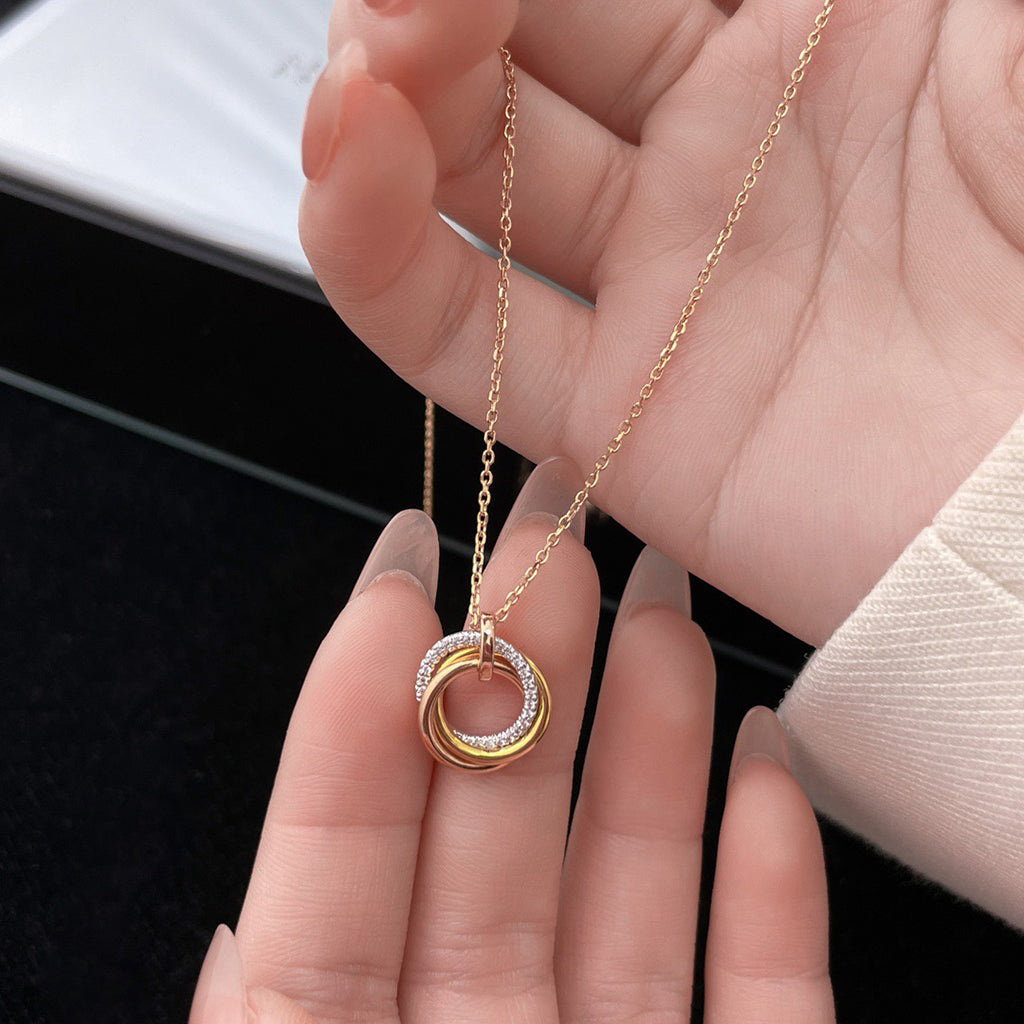 [Eterna Jewels]TRINITY SMALL NECKLACE