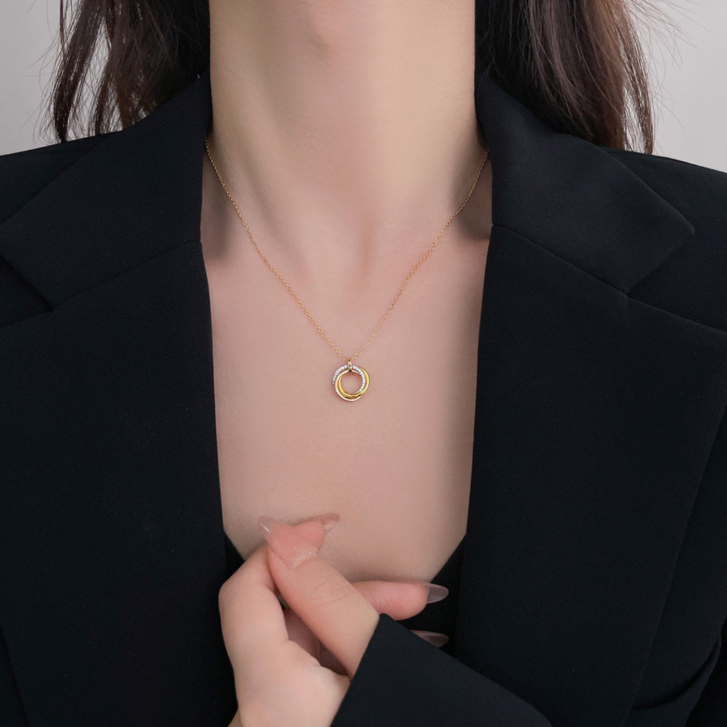 [Eterna Jewels]TRINITY SMALL NECKLACE