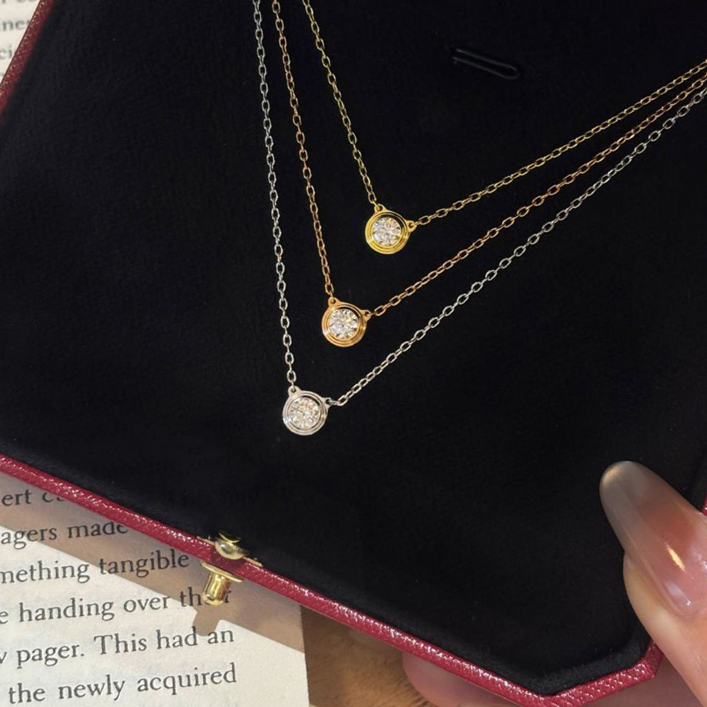 [Eterna Jewels]DAMOUR DIAMOND NECKLACE