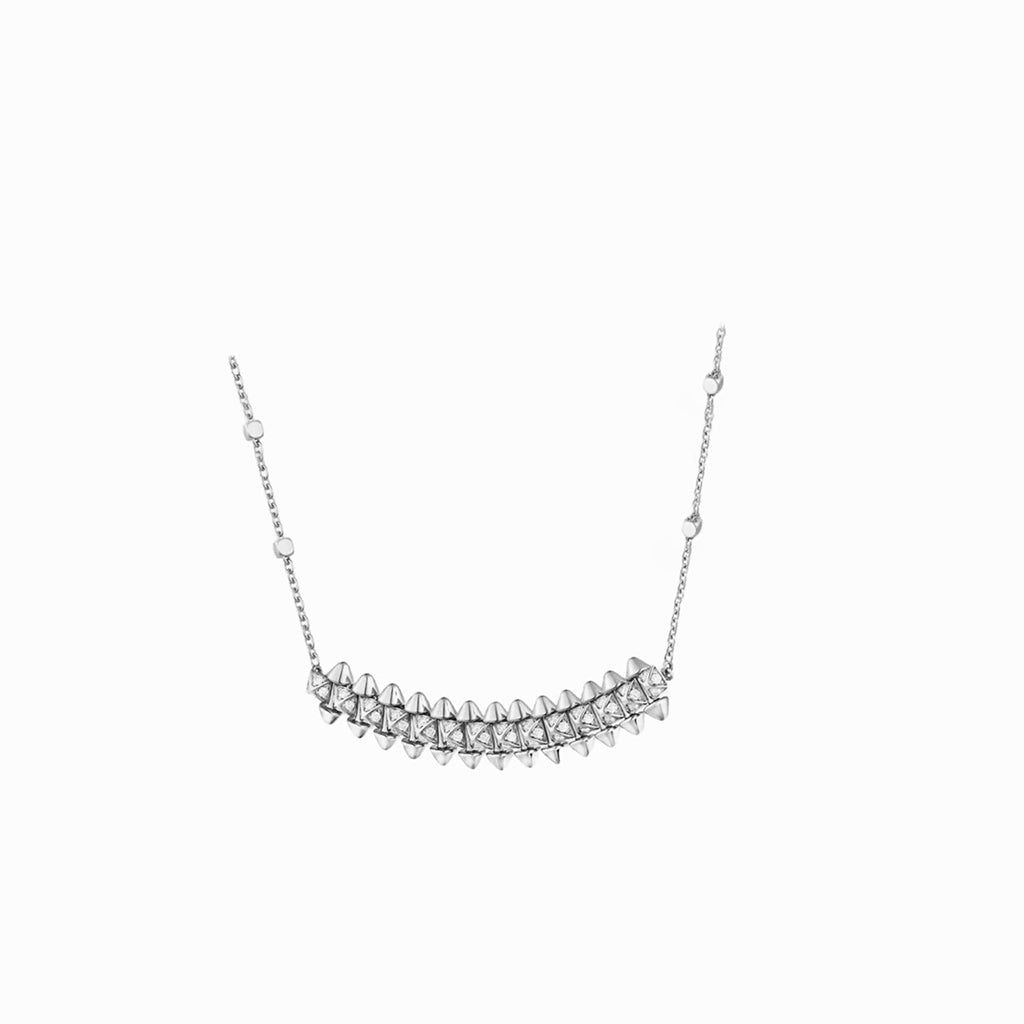 [Eterna Jewels]CLASH  SMALL FULL DIAMOND NECKLACE