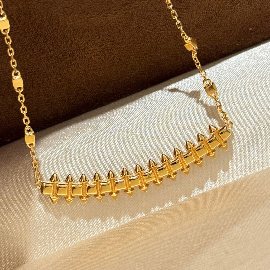 [Eterna Jewels]CLASH  SMALL FULL DIAMOND NECKLACE