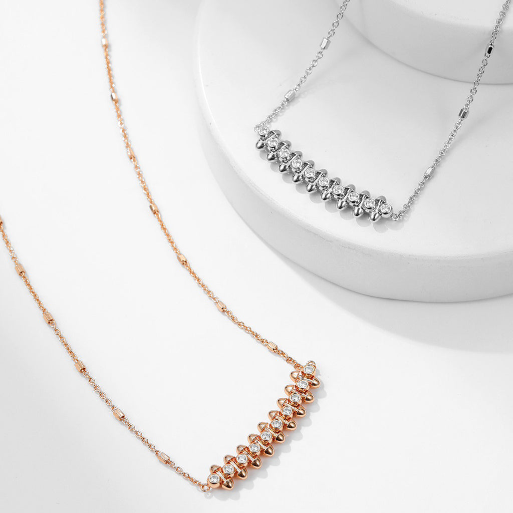 [Eterna Jewels]CLASH  MEDIUM DIAMOND NECKLACE