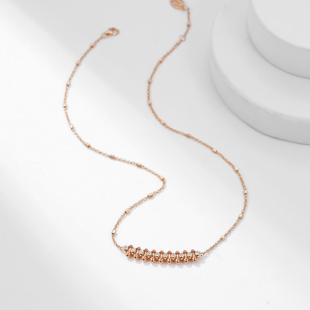 [Eterna Jewels]CLASH  MEDIUM DIAMOND NECKLACE