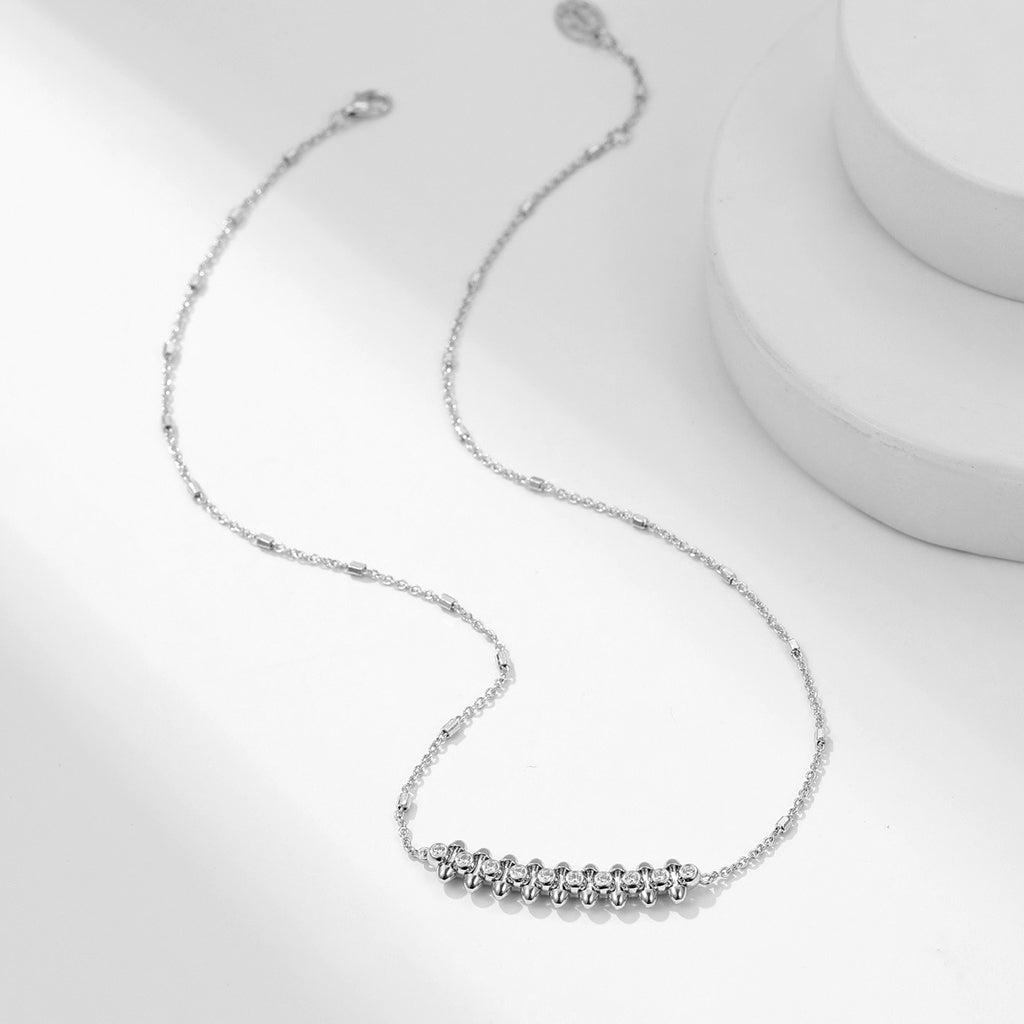 [Eterna Jewels]CLASH  MEDIUM DIAMOND NECKLACE