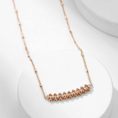 [Eterna Jewels]CLASH  MEDIUM DIAMOND NECKLACE