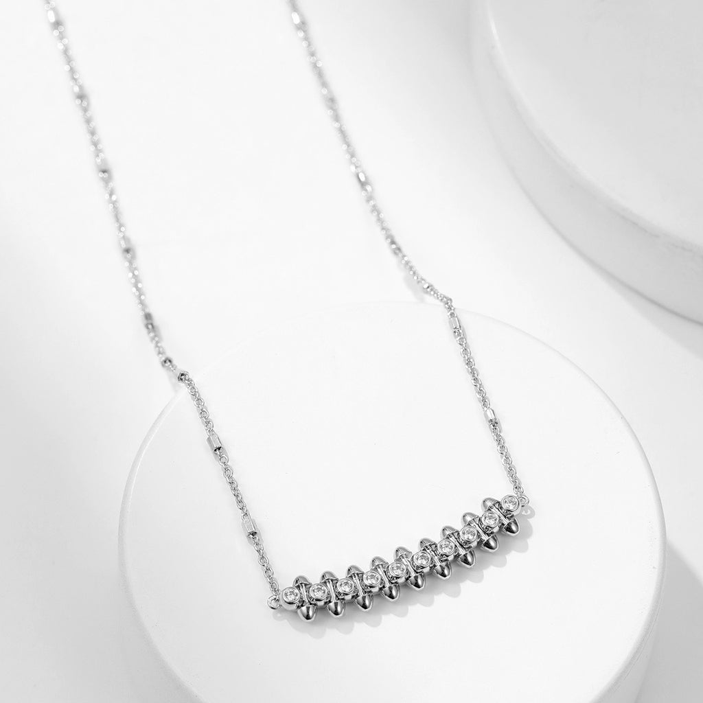 [Eterna Jewels]CLASH  MEDIUM DIAMOND NECKLACE