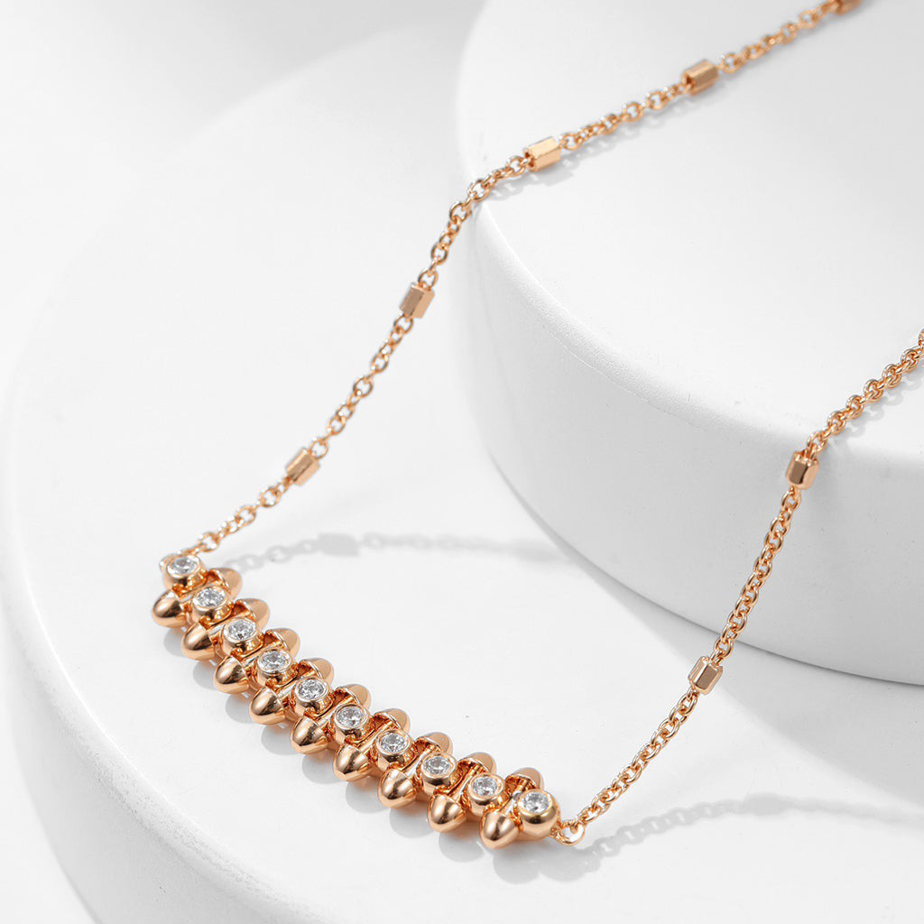 [Eterna Jewels]CLASH  MEDIUM DIAMOND NECKLACE