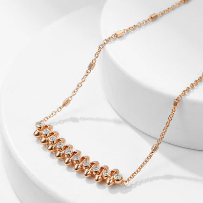 [Eterna Jewels]CLASH  MEDIUM DIAMOND NECKLACE