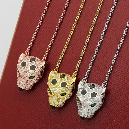 [Eterna Jewels]PANTHERE FULL DIAMOND NECKLACE