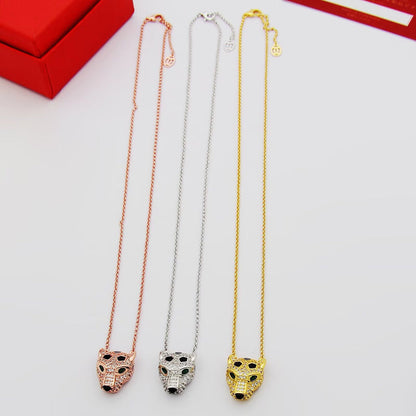 [Eterna Jewels]PANTHERE FULL DIAMOND NECKLACE