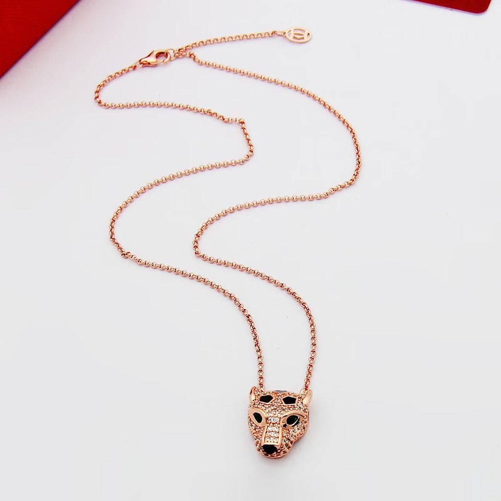 [Eterna Jewels]PANTHERE FULL DIAMOND NECKLACE