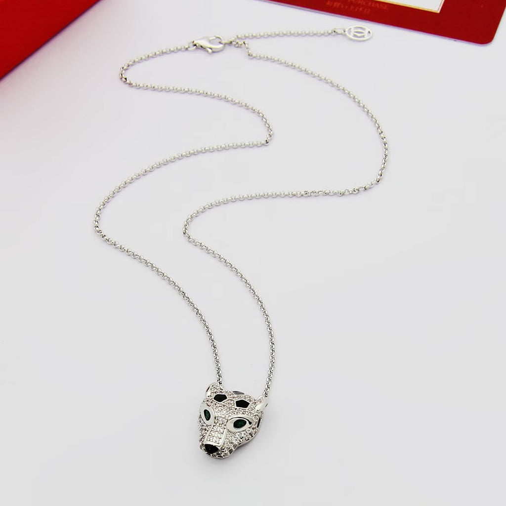 [Eterna Jewels]PANTHERE FULL DIAMOND NECKLACE