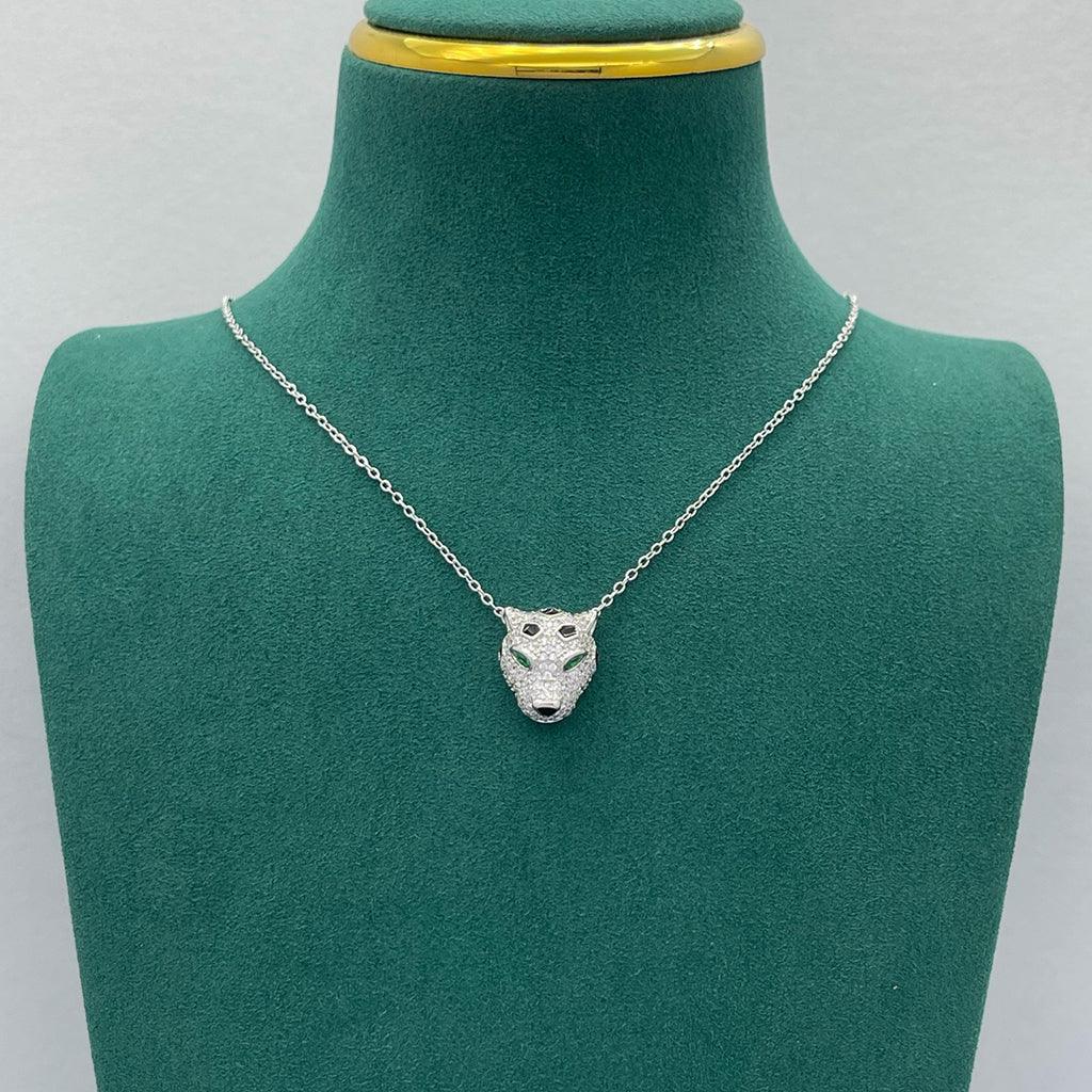 [Eterna Jewels]PANTHERE FULL DIAMOND NECKLACE