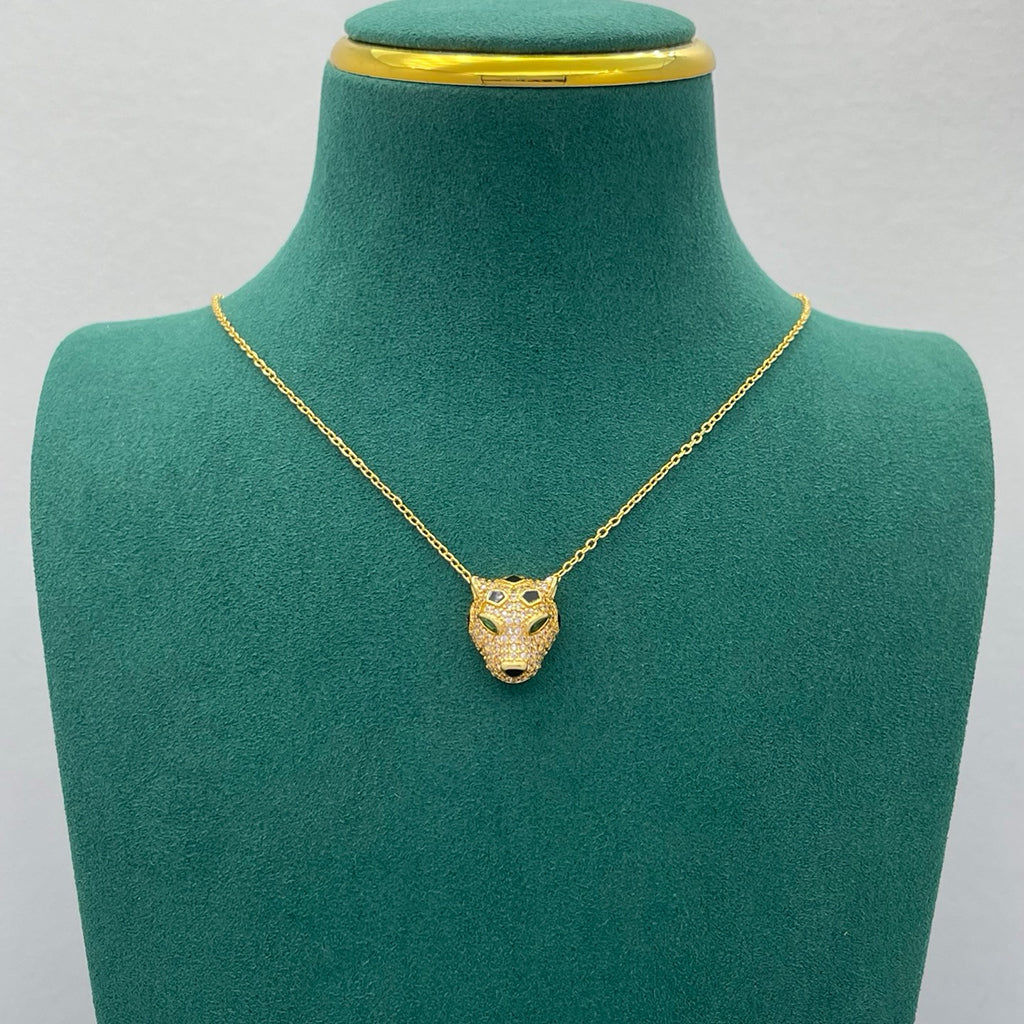 [Eterna Jewels]PANTHERE FULL DIAMOND NECKLACE