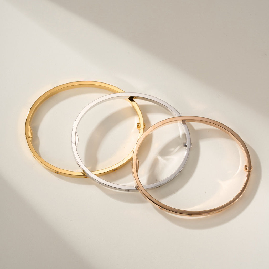 [Eterna Jewels]LOVE BRACELET 3.65MM 10 DIAMONDS