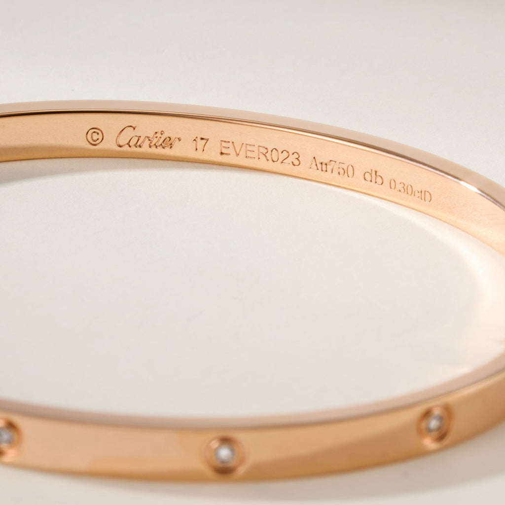 [Eterna Jewels]LOVE BRACELET 3.65MM 10 DIAMONDS