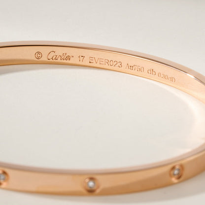 [Eterna Jewels]LOVE BRACELET 3.65MM 10 DIAMONDS