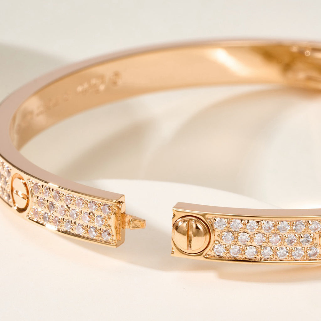 [Eterna Jewels]LOVE BRACELET 4.8MM DIAMOND-PAVED