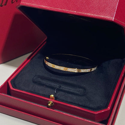 [Eterna Jewels]LOVE BRACELET 3.65MM DIAMOND-PAVED