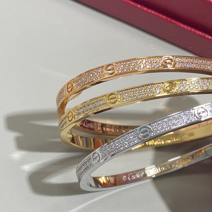 [Eterna Jewels]LOVE BRACELET 3.65MM DIAMOND-PAVED