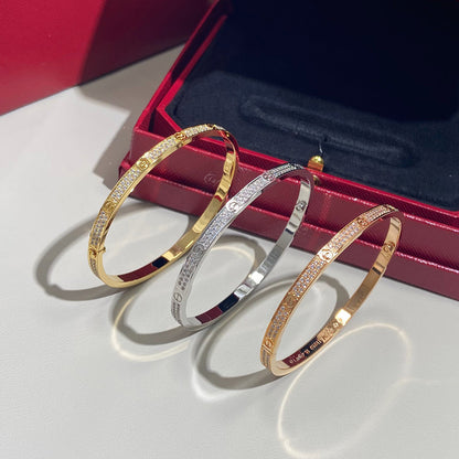 [Eterna Jewels]LOVE BRACELET 3.65MM DIAMOND-PAVED
