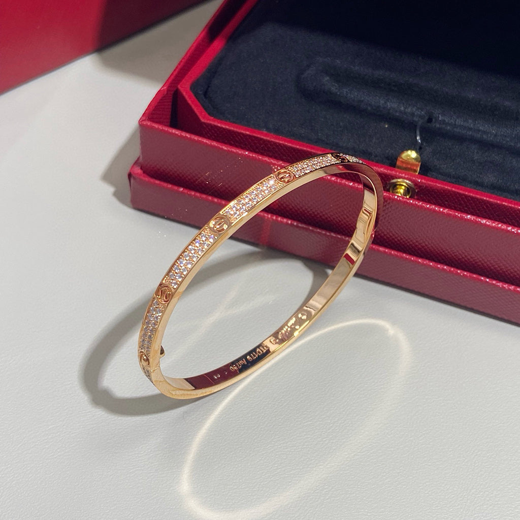 [Eterna Jewels]LOVE BRACELET 3.65MM DIAMOND-PAVED