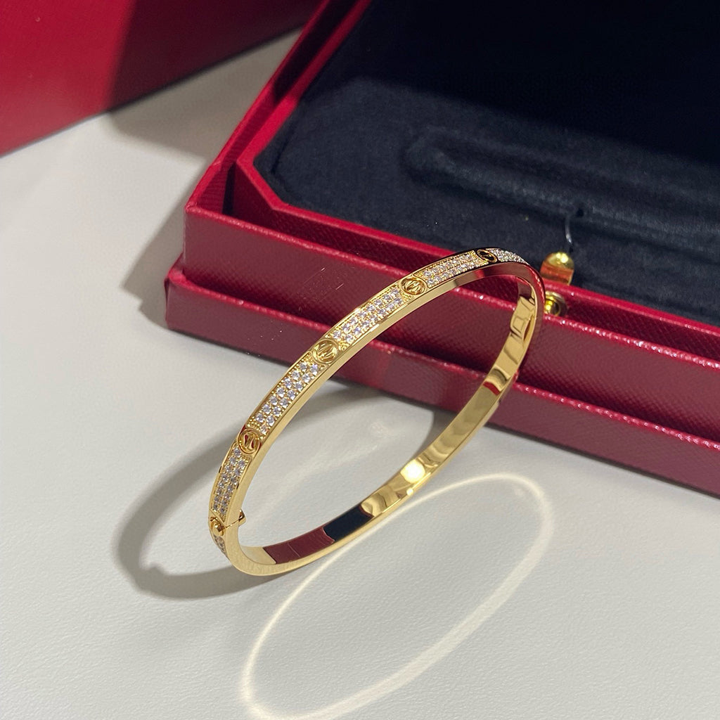 [Eterna Jewels]LOVE BRACELET 3.65MM DIAMOND-PAVED