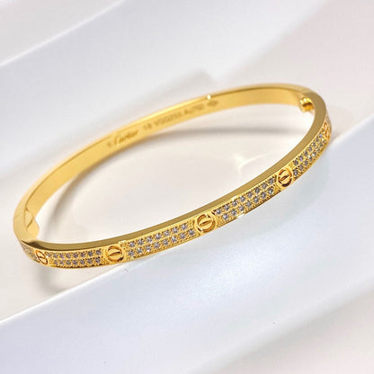 [Eterna Jewels]LOVE BRACELET 3.65MM DIAMOND-PAVED