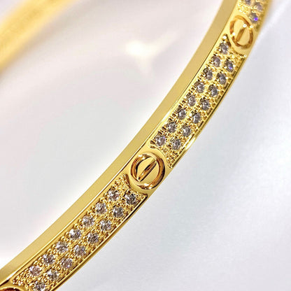 [Eterna Jewels]LOVE BRACELET 3.65MM DIAMOND-PAVED