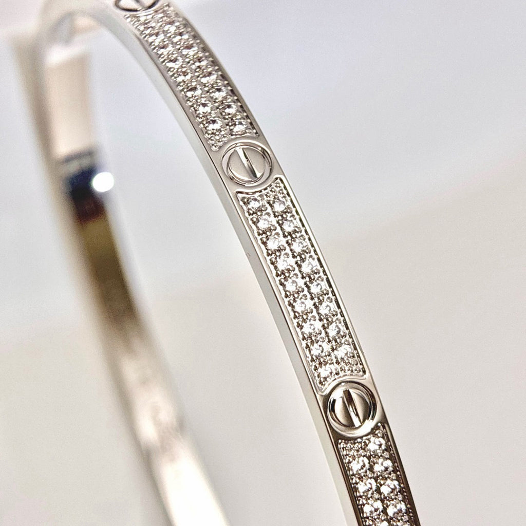 [Eterna Jewels]LOVE BRACELET 3.65MM DIAMOND-PAVED