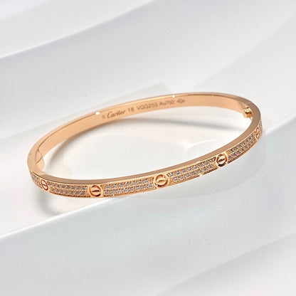 [Eterna Jewels]LOVE BRACELET 3.65MM DIAMOND-PAVED