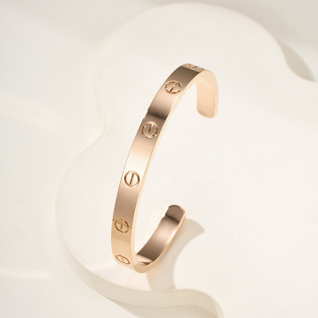 [Eterna Jewels]LOVE BRACELET 6.1MM OPEN CUFF
