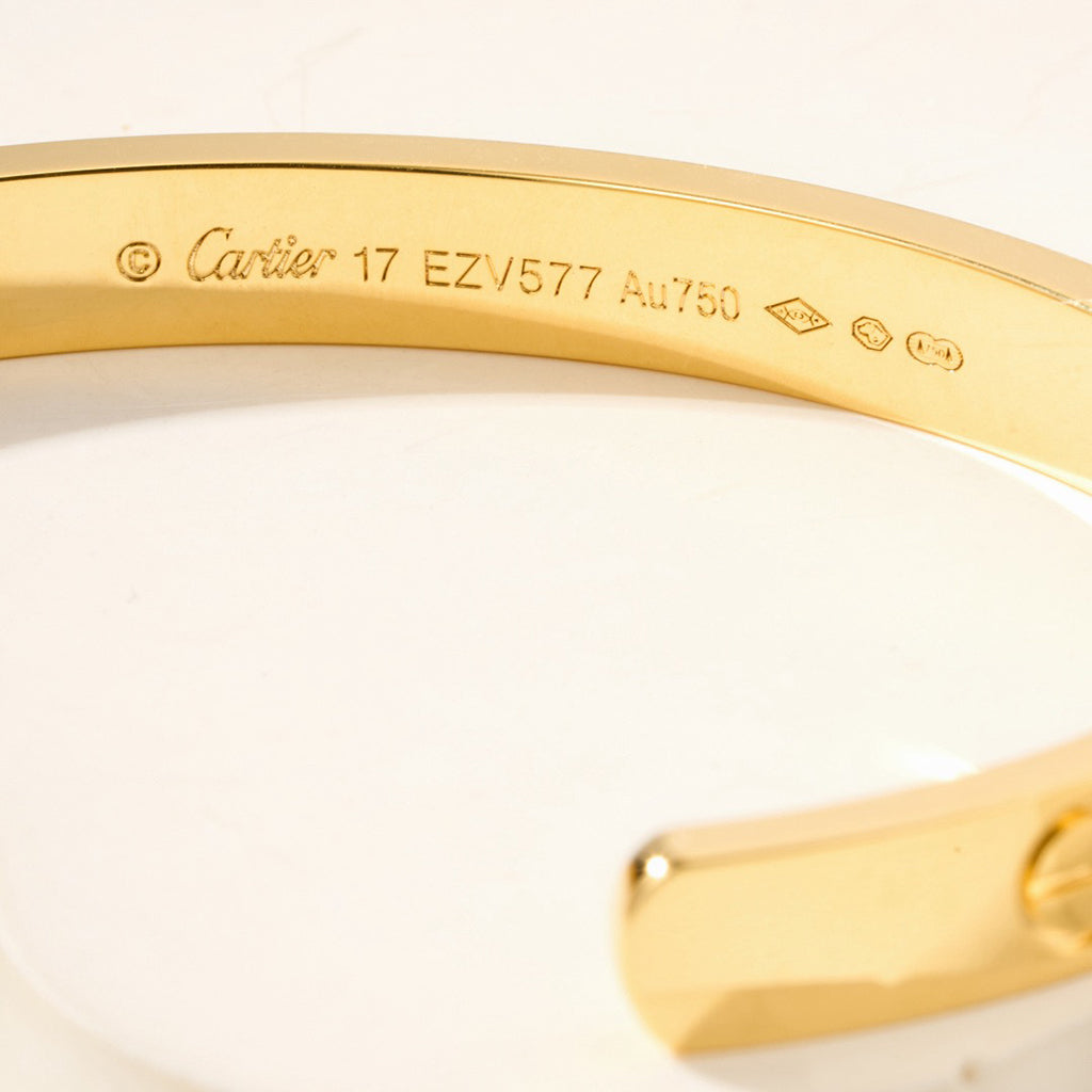 [Eterna Jewels]LOVE BRACELET 6.1MM OPEN CUFF