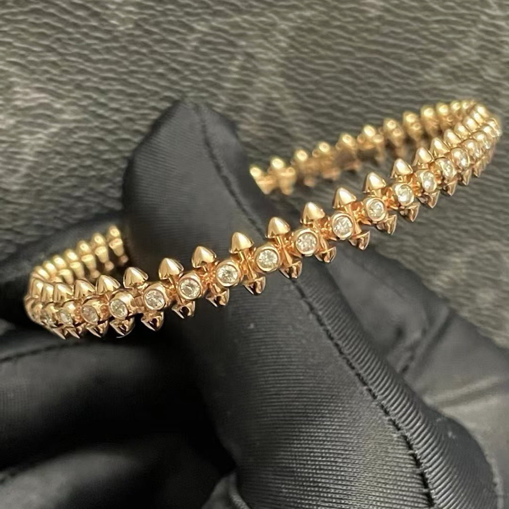 [Eterna Jewels]CLASH  BRACELET 8MM DIAMONDS