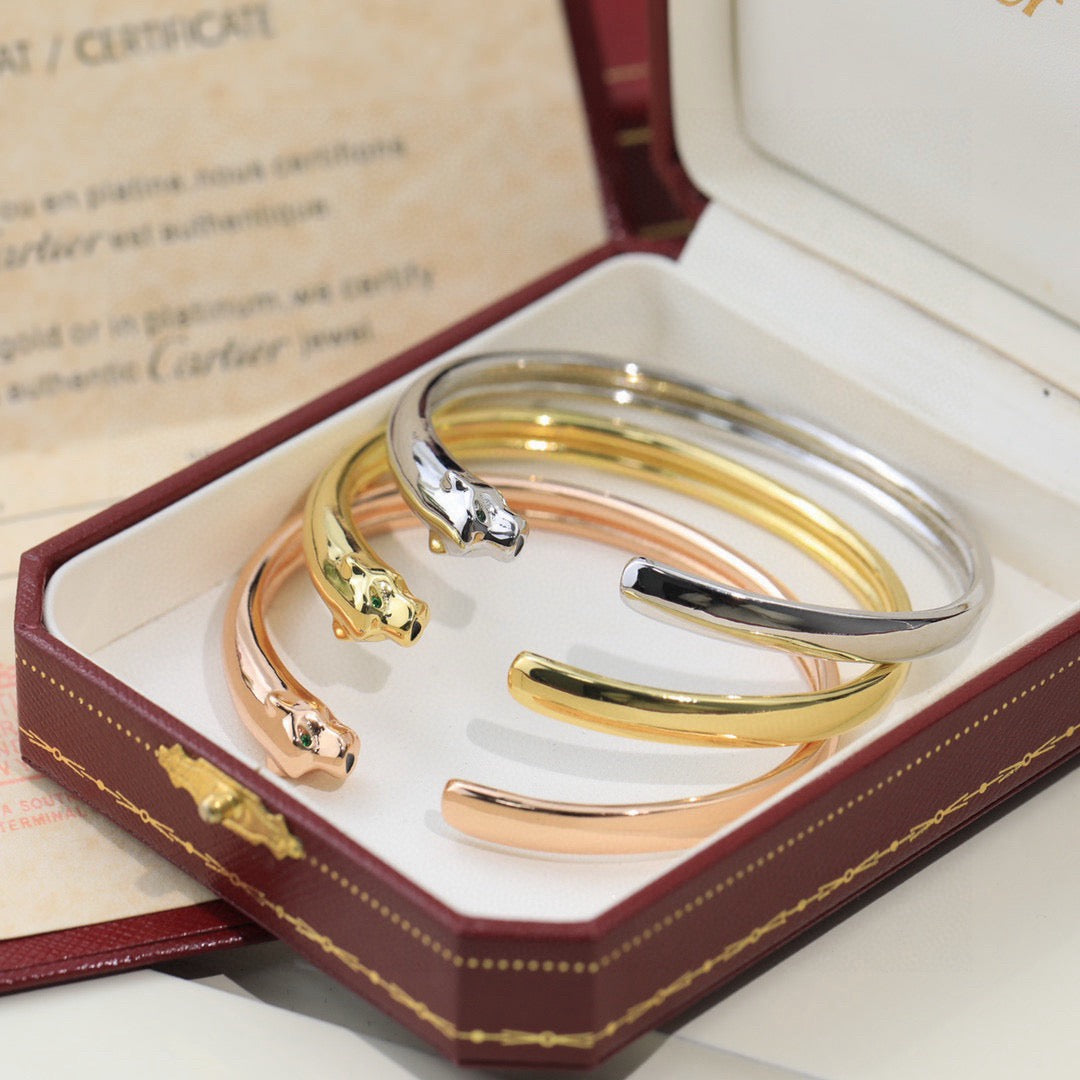 [Eterna Jewels]PANTHERE OPEN BRACELET