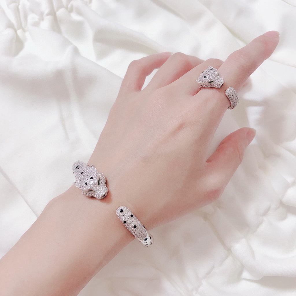 [Eterna Jewels]PANTHERE BIG BRACELET DIAMONDS