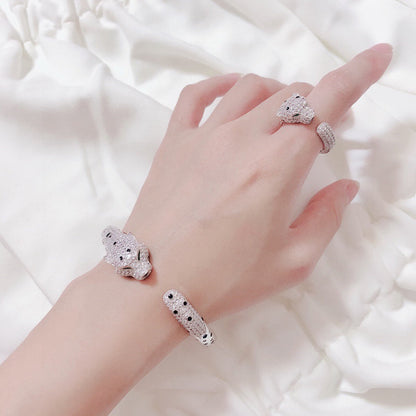 [Eterna Jewels]PANTHERE BIG BRACELET DIAMONDS