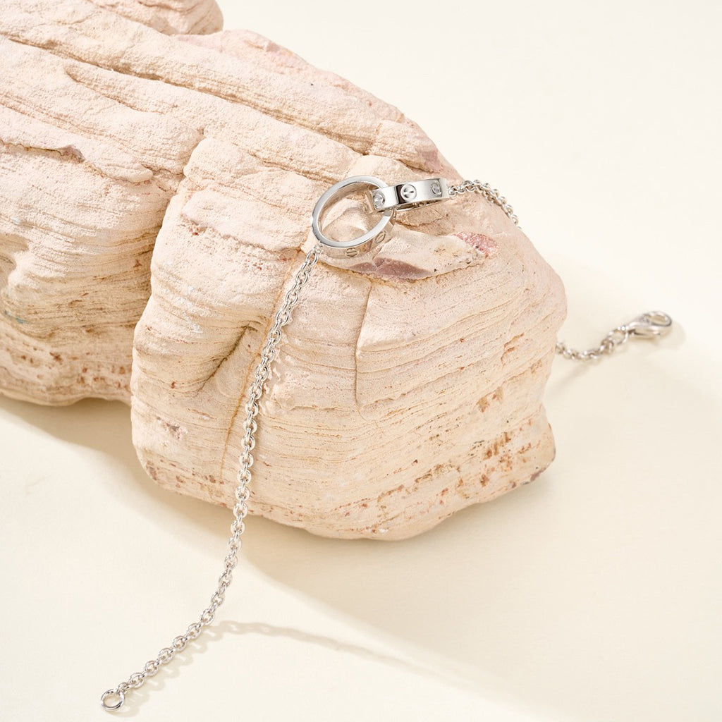 [Eterna Jewels]LOVE BRACELET DOUBLE RING