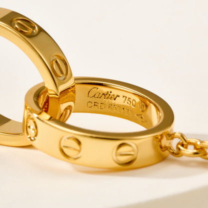 [Eterna Jewels]LOVE BRACELET DOUBLE RING
