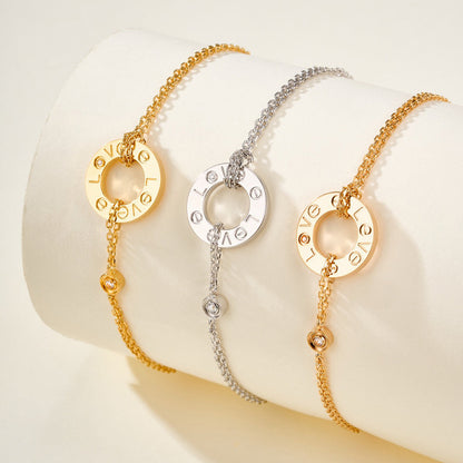[Eterna Jewels]LOVE BRACELET 2 DIAMOND