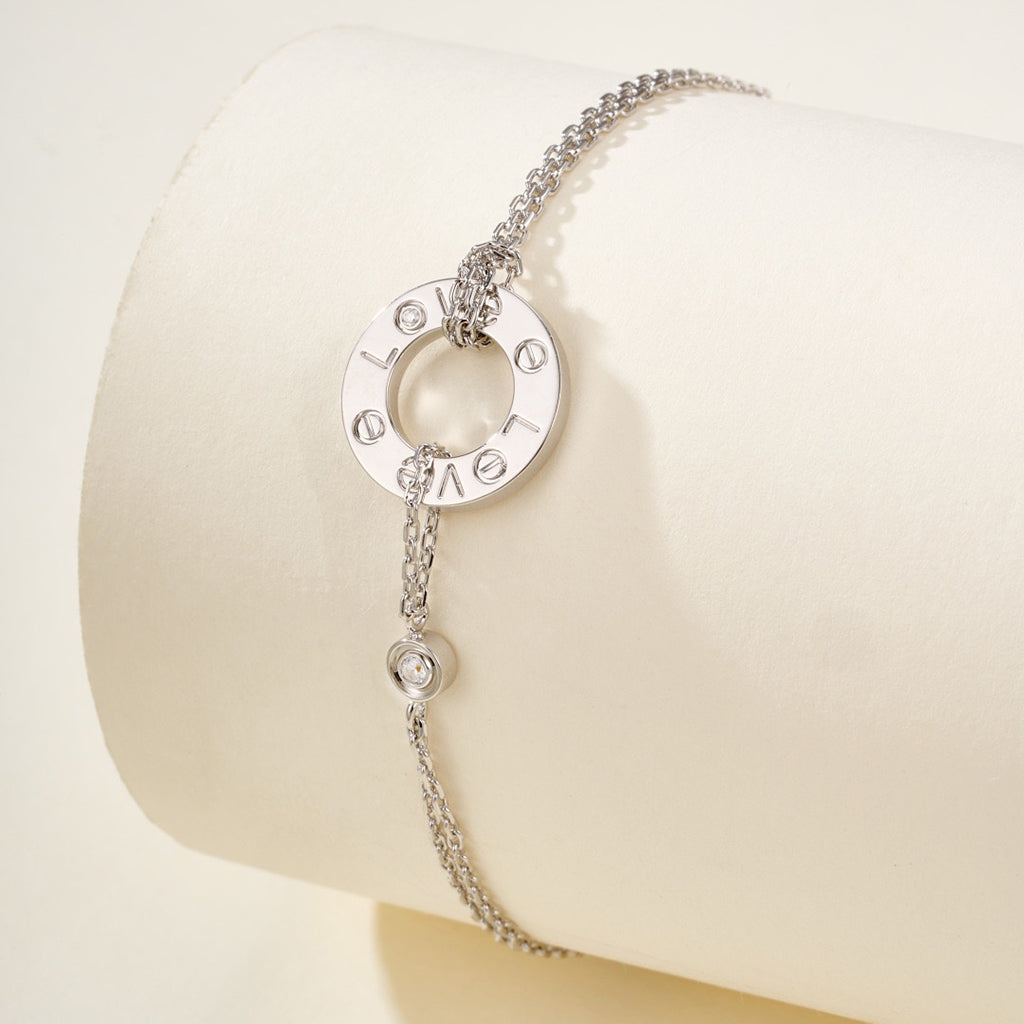 [Eterna Jewels]LOVE BRACELET 2 DIAMOND