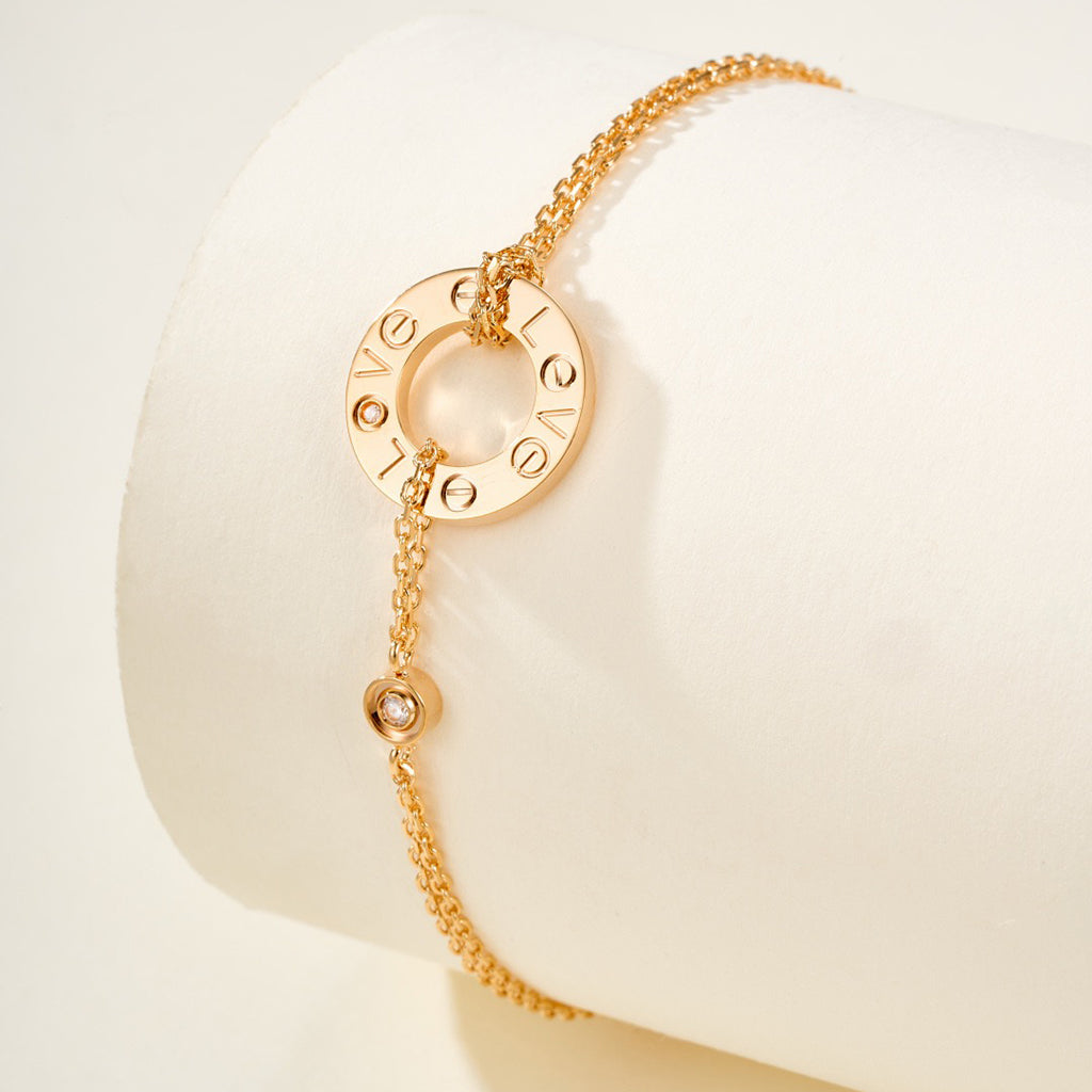 [Eterna Jewels]LOVE BRACELET 2 DIAMOND