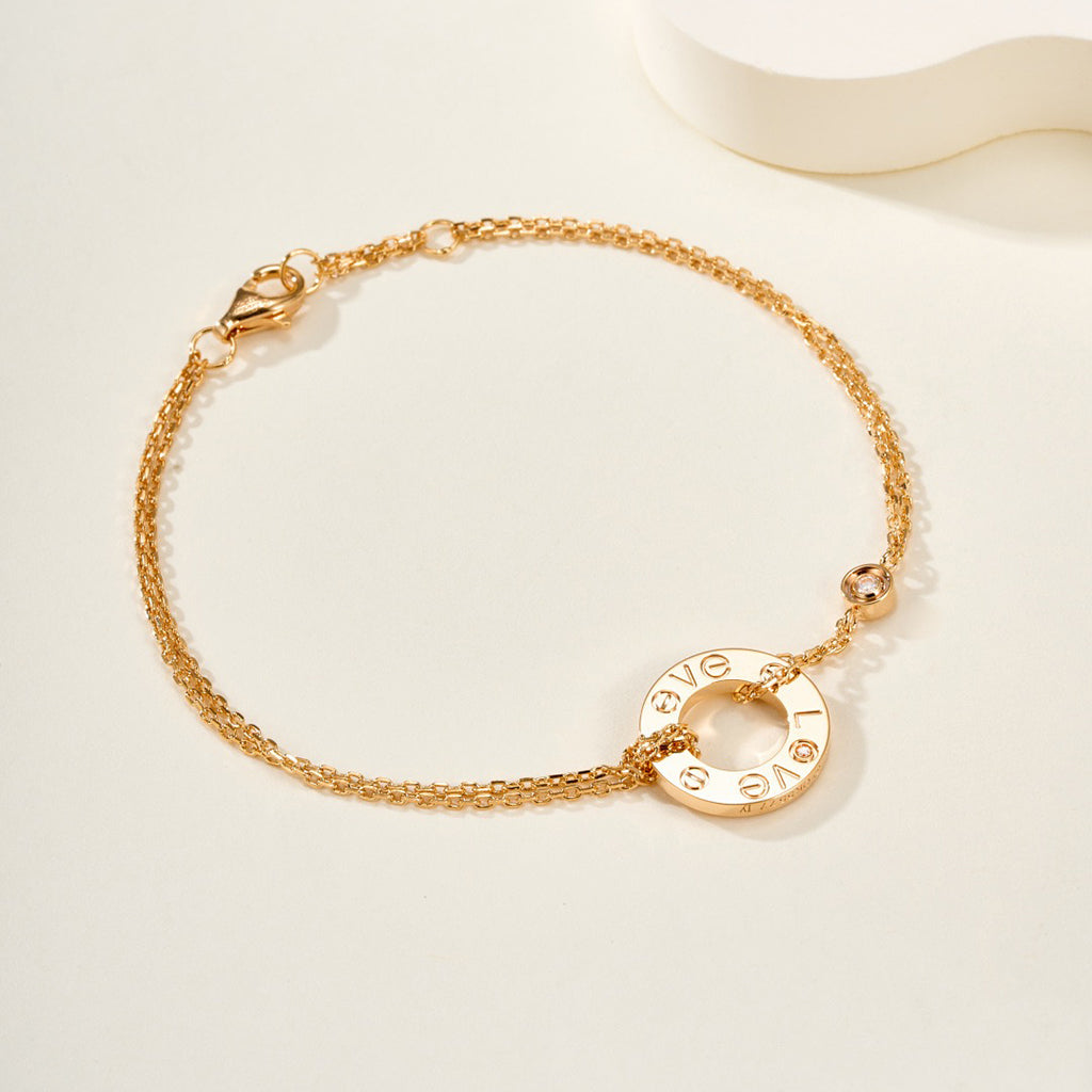 [Eterna Jewels]LOVE BRACELET 2 DIAMOND