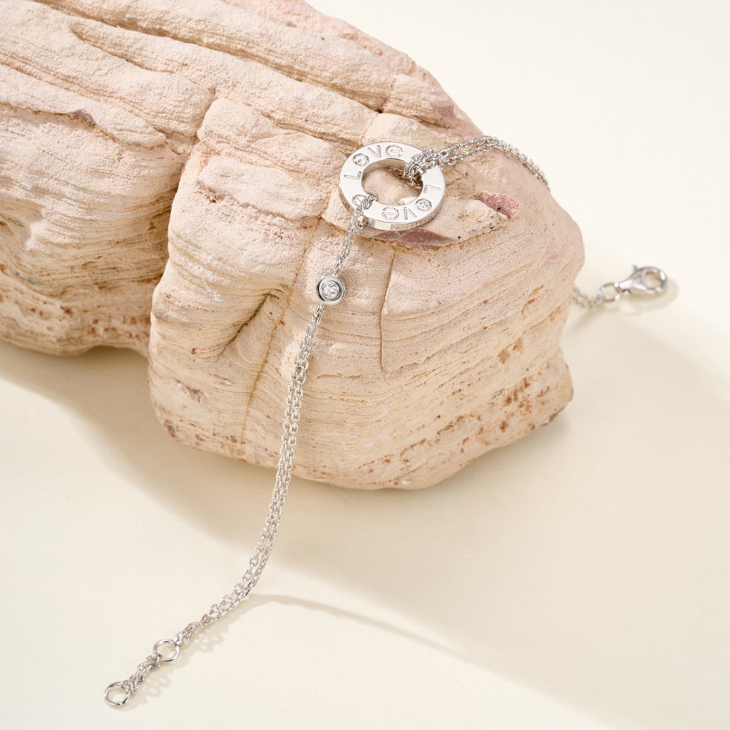 [Eterna Jewels]LOVE BRACELET 2 DIAMOND